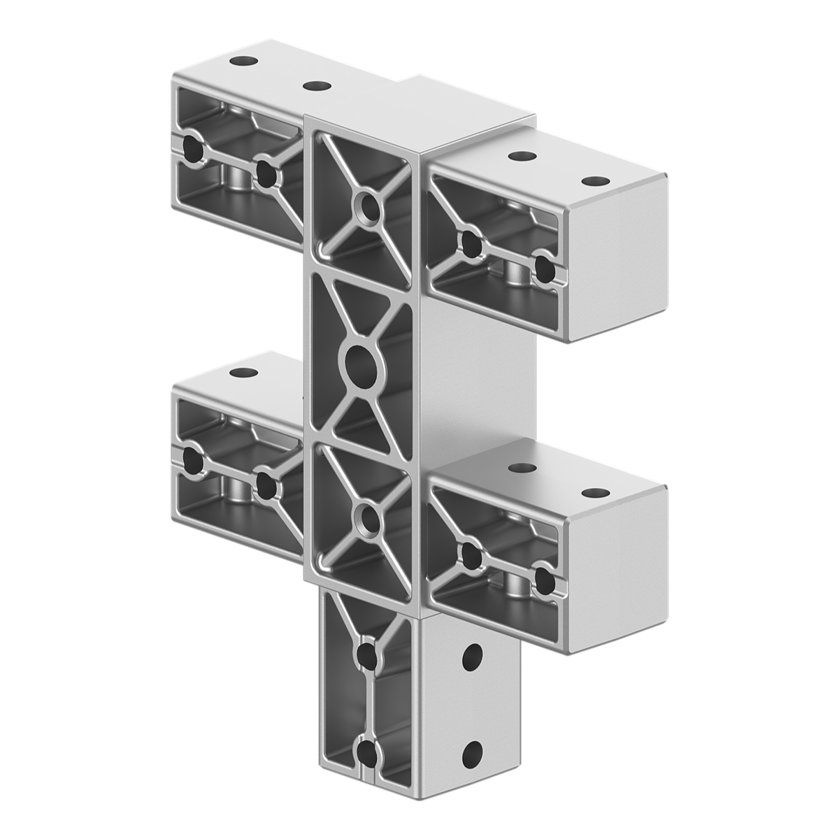 40x120 mm Kesitli Beş Yollu Özel Yüzey Bağlantı Konnektörü 4012ED05-1