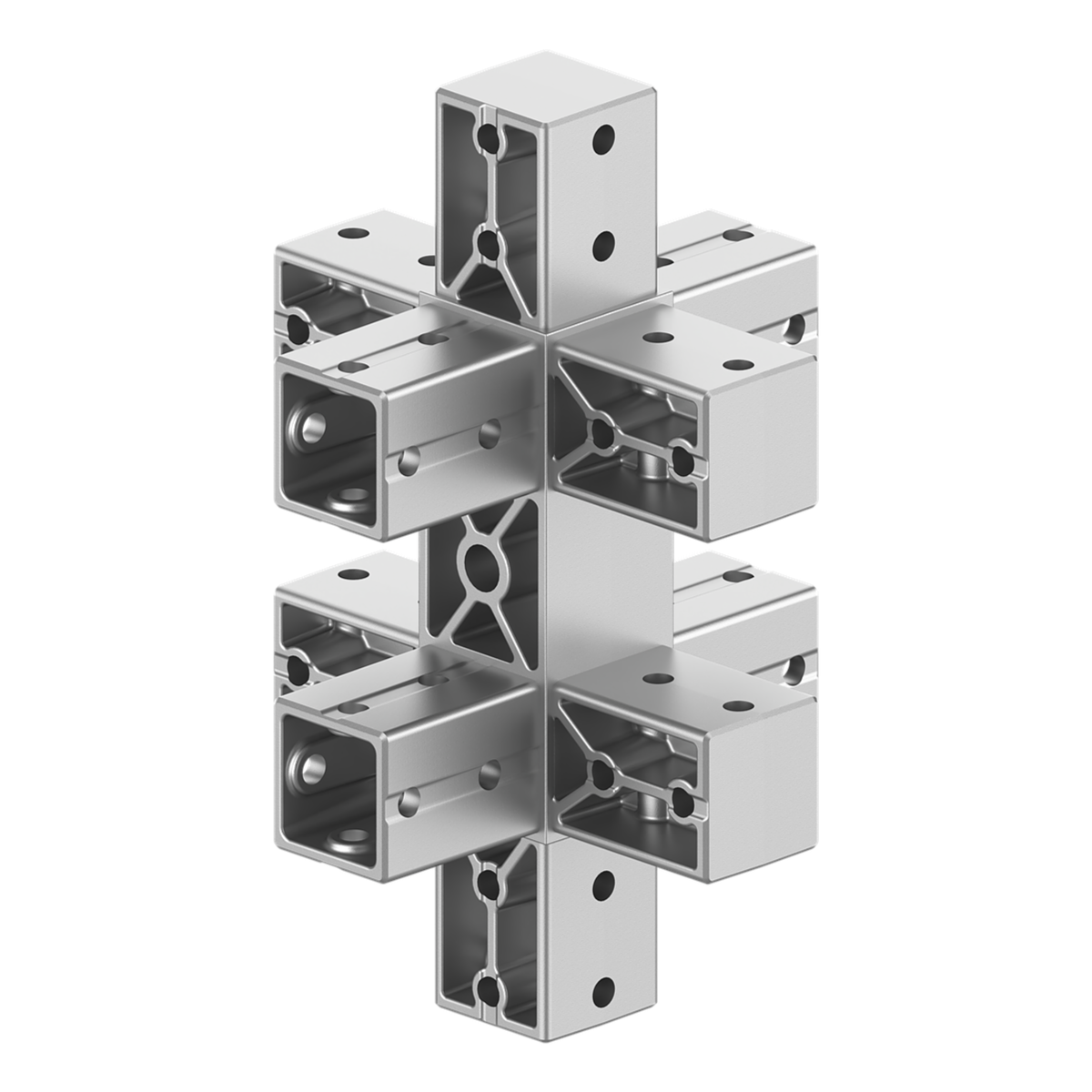 40x120 mm Kesitli On Yollu Orta Konnektör 4012MD10-1